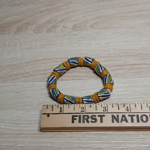 Hand Crafted Chunky Stretchy Resin Beaded Bracelet Fashion Jewelry #41 - Picture 3 of 14